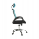 Kancelářská židle ELMAS, modrá/černá