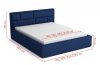 Čalouněná postel WENDY 180x200, Soft 17