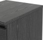 Noční stolek Simplicity 069 woodgrain černý