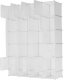 Modulární multifunkční skříň ZAFOD, bílá