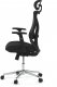 Židle kancelářská, černá MESH, kovový kříž KA-S258 BK