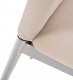 Jídelní židle OLIVA NEW, béžová Dulux Velvet látka/chrom