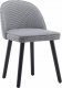 Židle, černo-bílý vzor, LALIMA