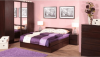 Manželská postel, sosna lareto, 160x200, PELLO TYP 92