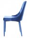 Designová jídelní židle TRIX VELVET modrá