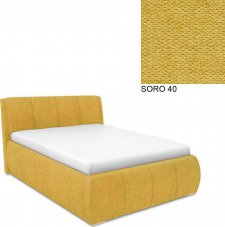 Čalouněná postel AVA EAMON UP 160x200, s úložným prostorem, SORO 40