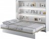 Výklopná postel REBECCA BC-14P, 160 cm, bílá lesk/bílá mat