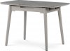 Rozkládací jídelní stůl  HT-400M GREY, keramická deska šedý mramor