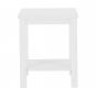 Noční stolek FOSIL masív/bílá