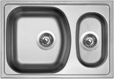 Sinks TWIN 620.1 V 0,6mm matný - STSTWM62044016V