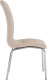 Jídelní židle GERDA NEW, béžová Dulux/chrom