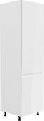 Potravinová skříň AURORA D60R, pravá, bílá lesk