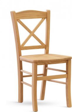 Dřevěná jídelní židle CLAYTON dub masiv