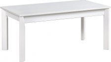 LEONA 2 (LAWA 2) - konferenční stolek - lamino bílá (bílá borovice andersen / nohy bílá - kolekce "DRE" (K150-E)