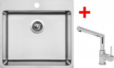 Sinks BLOCKER 550+MIX 350 P - BLR5501VMI350PC