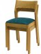 Židle čalouněná ALEXA dubová stohovatelná Z226