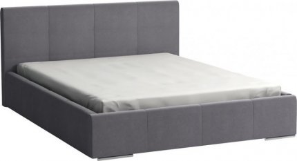Čalouněná postel MEDIOLAN 160x200 šedá