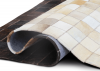 Luxusní koberec, pravá kůže, 70x140, KŮŽE TYP 7