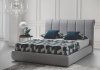 Čalouněná postel LOVERO 160x200, šedá