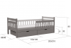 Dětská postel Marcelka L925 s úložným prostorem, masiv