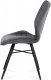 Jídelní židle HC-444 GREY3, šedá látka vintage/černý kov
