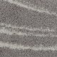 Koberec, šedý, vzor, 67x120, DORIAN