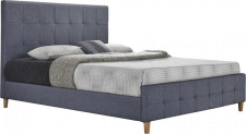 Čalouněná postel BALDER NEW 160x200, šedá