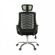 Kancelářská židle IMELA TYP 1, zelená/černá/chrom