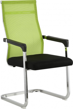 Zasedací židle, zelená/černá, RIMALA NEW