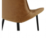 Jídelní židle HAZAL, hnědá camel/černá