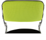 Konferenční židle BULUT stohovatelná, zelená/černá síťovina