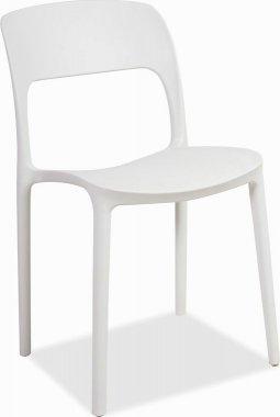 Jídelní židle SUN bílá