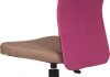 Kancelářská židle KA-N837 PUR, látka - mix barev, výškově nastavitelná