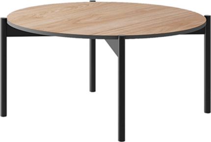 Konferenční stolek, dub jaskson hickory/grafit, BERGEN BL86