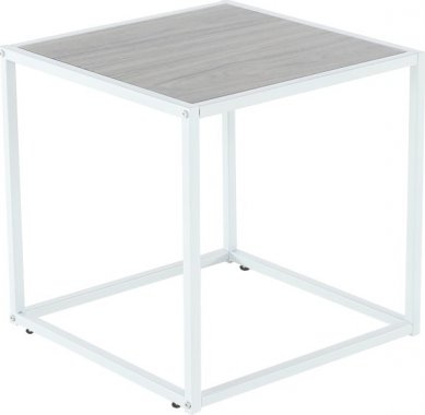 Příruční stolek, dub / bílá, JAKIM TYP 2