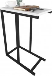 Odkládací příruční stolek PAOLINI bílá