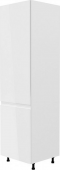 Potravinová skříň AURORA D60R, levá, bílá lesk