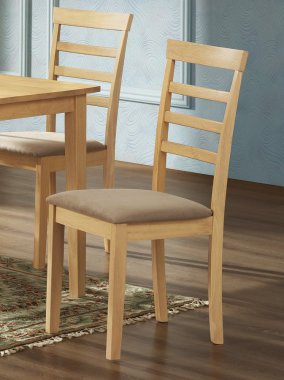 Dřevěná jídelní židle VILLACH buk/hnědá