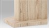 Jídelní stůl 160x90 cm, vysoký lesk bílý / san remo AT-2013 WT