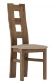 Dřevěná jídelní židle TADEÁŠ dub lefkas/Victoria 31