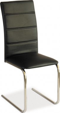 Jídelní čalouněná židle MATI černá