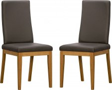 Dřevěná jídelní židle DEGO, Carabu výběr barev, (2ks)