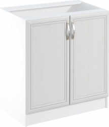 Spodní kuchyňská skříňka SICILIA D80, bíla/sosna Andersen