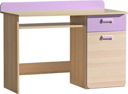 Dětský psací stůl LIMO L10 fialový