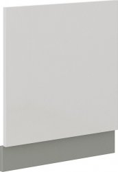 Kuchyňská dvířka Bolzano ZM 570x596 bílý lesk/šedá