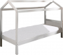 Montessori postel, bílá, borovicové dřevo, IMPRES