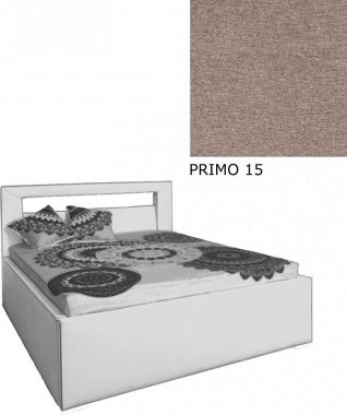 Čalouněná postel AVA LERYN 160x200, s úložným prostorem, PRIMO 15