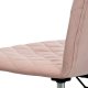 Dětská židle KA-T901 PINK4, růžová/černý kov