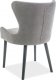Jídelní čalouněná židle PASSO šedá/grafit
