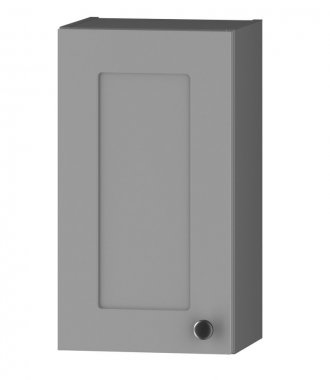 Horní koupelnová skříňka STRADONE W30 P/L, šedá mat